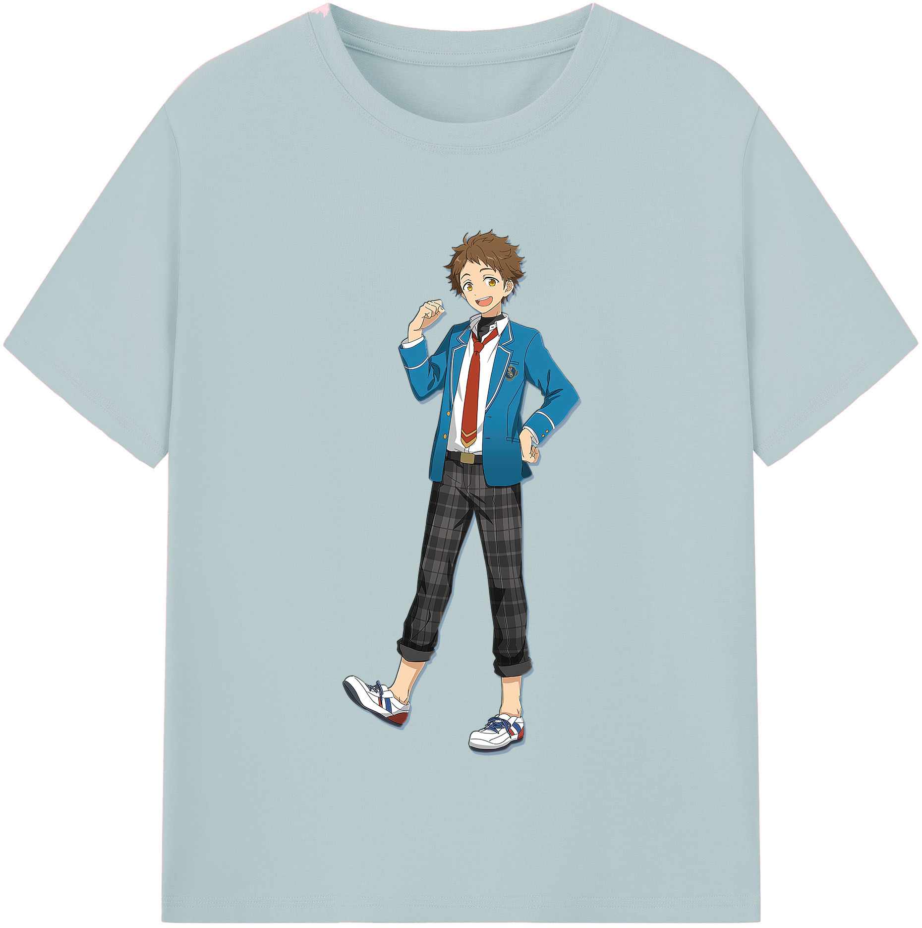 （画像用） あんさんぶるスターズ! Ensemble Stars 綿100％半袖Tシャツ（フロントプリント）